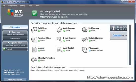 AVG Anti-Virus Free Edition 2011