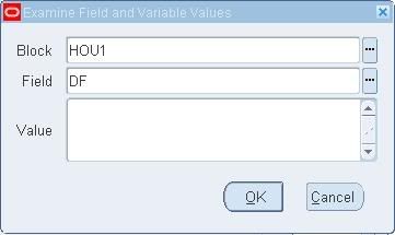 Examine Field and Variable Values