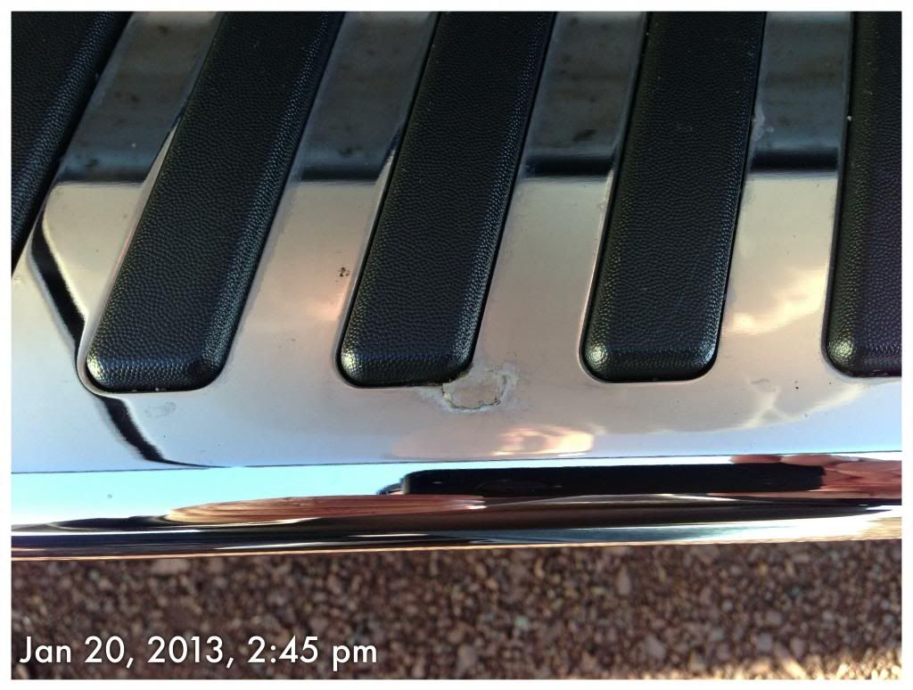 Running Board Chrome peeling off on 2011 F250 Lariat The Diesel Stop