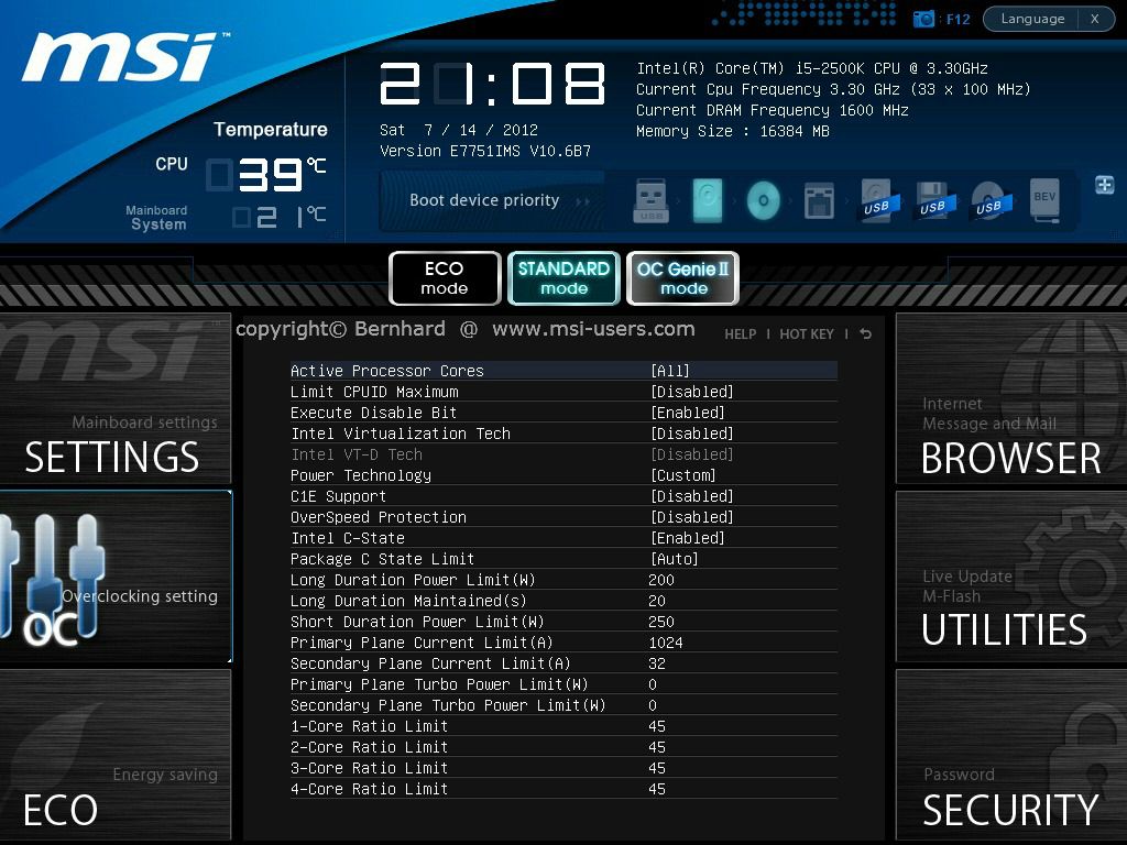 MSI Z77A G45 CPU multiplier problem MSI Global English Forum