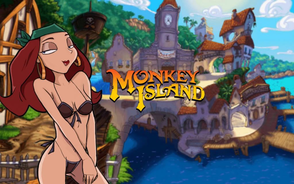 ElaineBikiniWallpaper.jpg Tales of Monkey Island