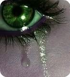 Green Eye Crying