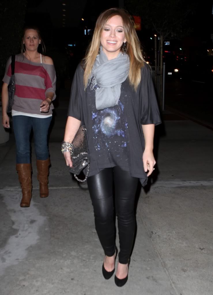 HIlary Duff at The Troubadour in West Hollywood - November 13, 2010