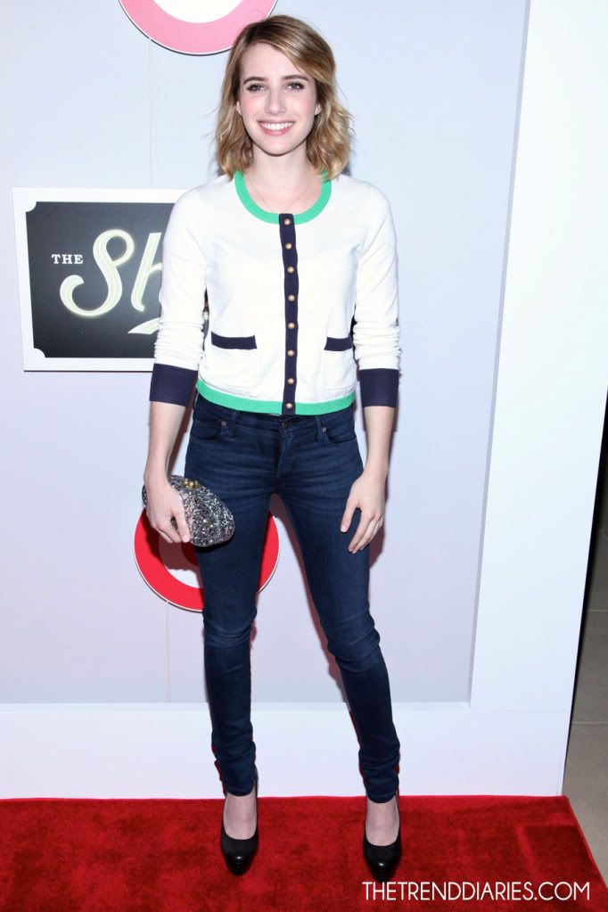 Emma Roberts at The Shops At Target Launch Party at the IAC Building in New York City, New York - May 1, 2012