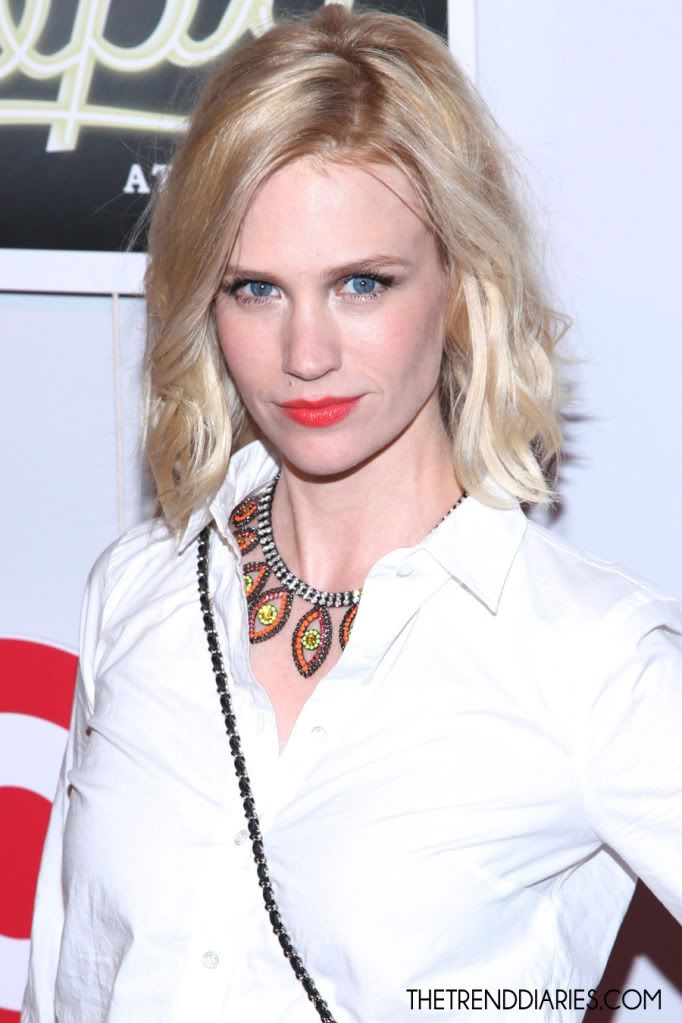 January Jones at The Shops At Target Launch Party at the IAC Building in New York City, New York - May 1, 2012