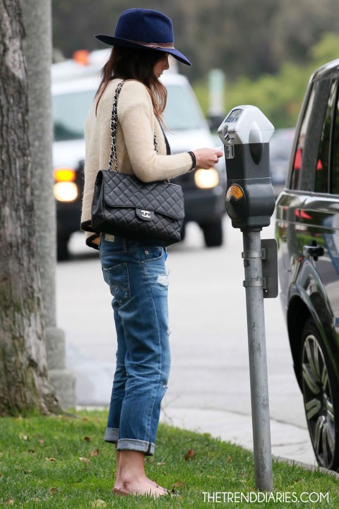 Jordana Brewster at the Byron Tracey Salon in Los Angeles, California - May 1, 2012