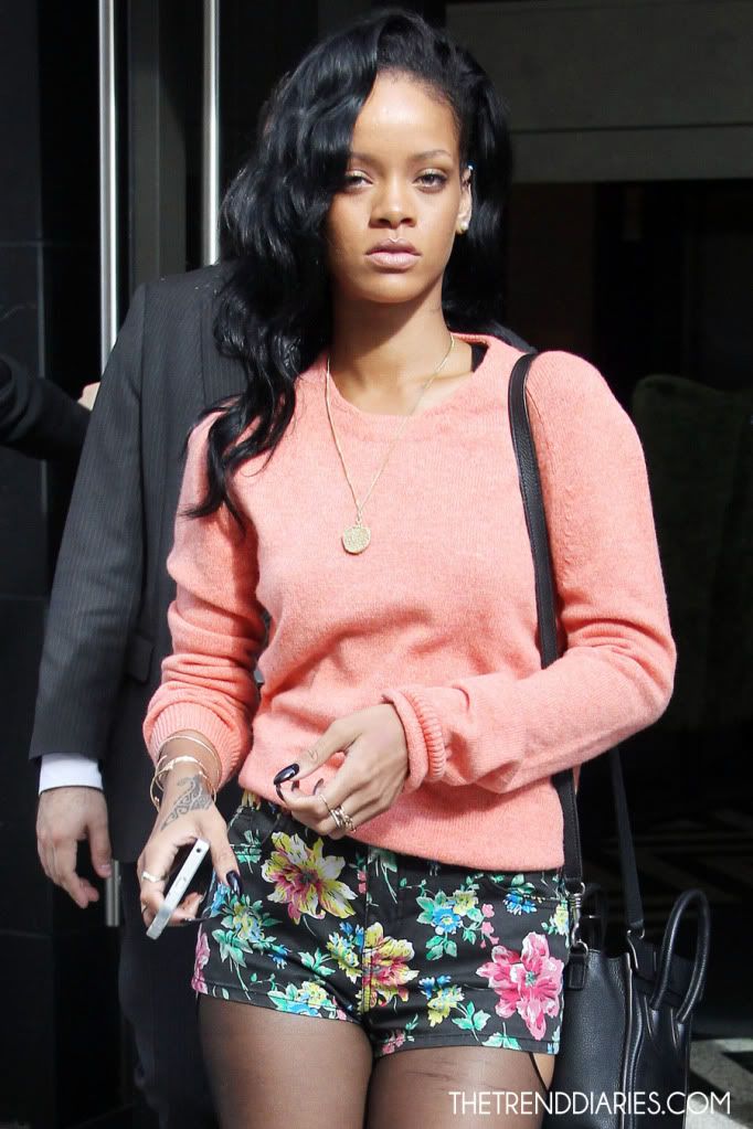 Rihanna out in New York, New York - May 1, 2012