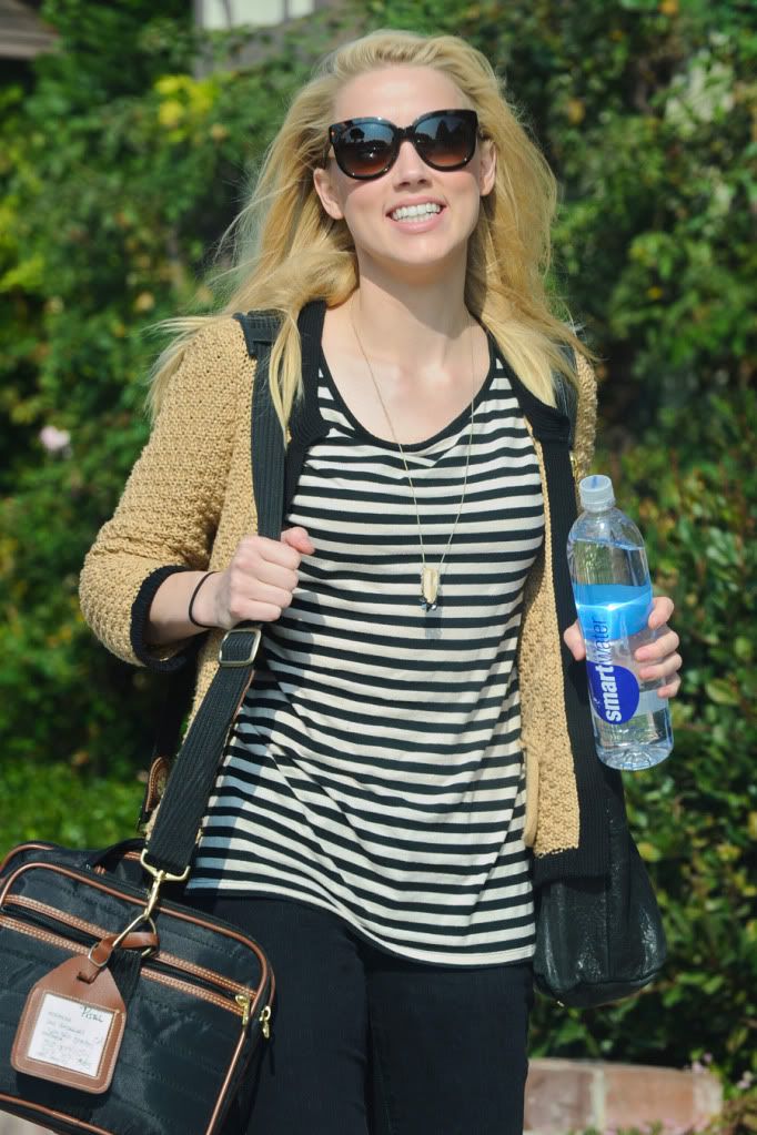 Amber Heard out in Los Angeles California November 15 2011