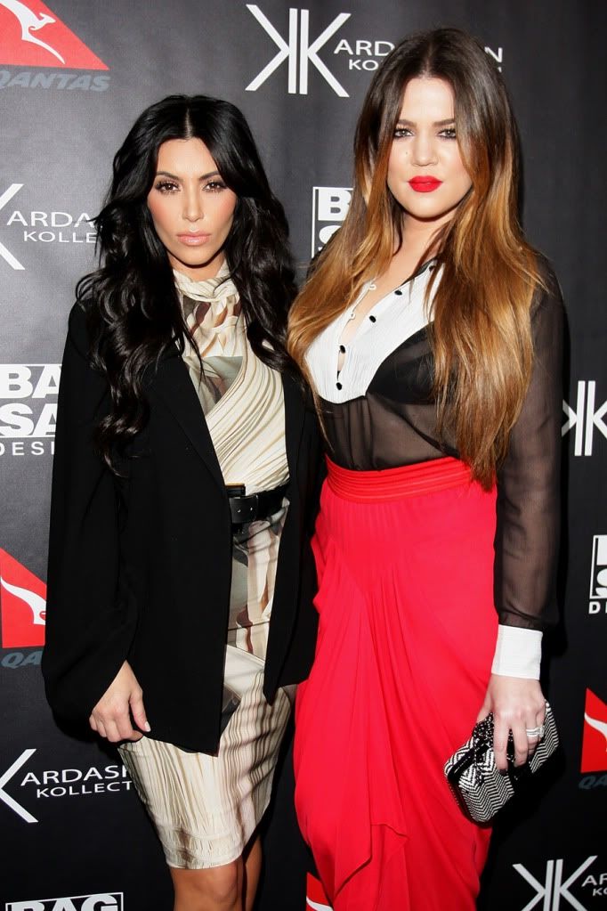 Kim Kardashian and Khole