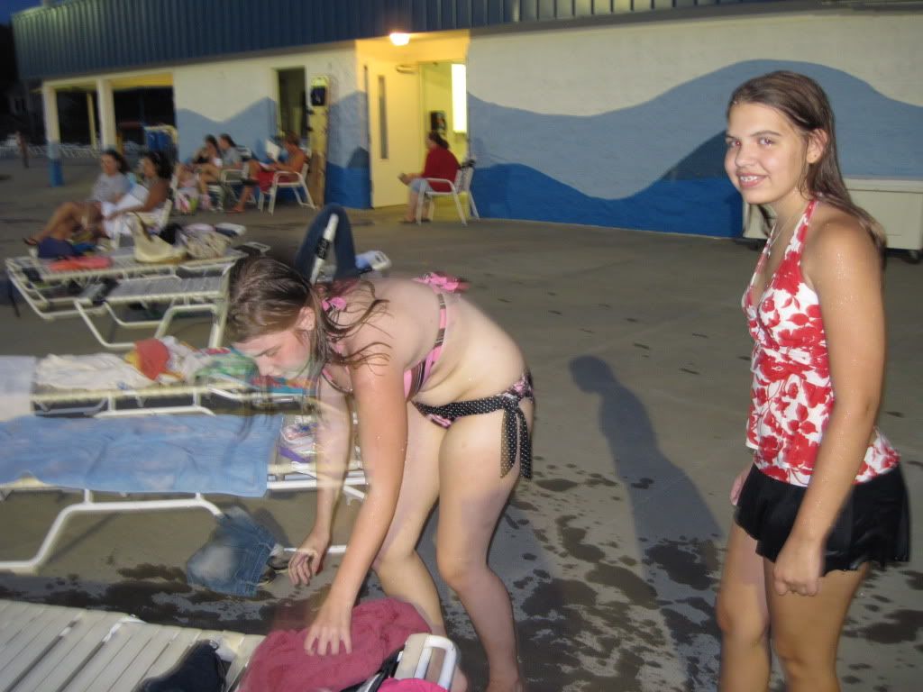 girl scouts swimming