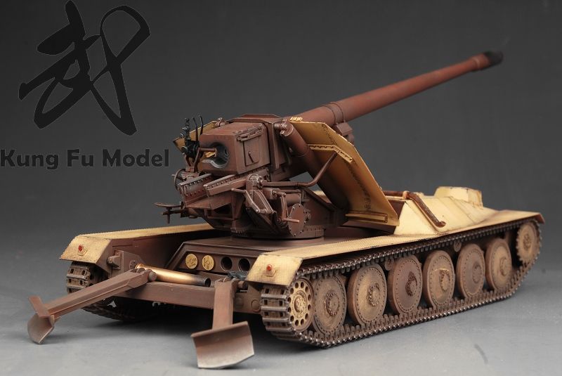 BUILT 135 German 128mm PAK 44 Waffentrager Krupp 1 (Order)  