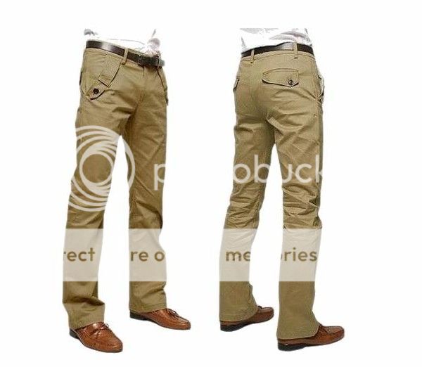 Men Luxury Design Stylish Straight Pants Trousers h104  