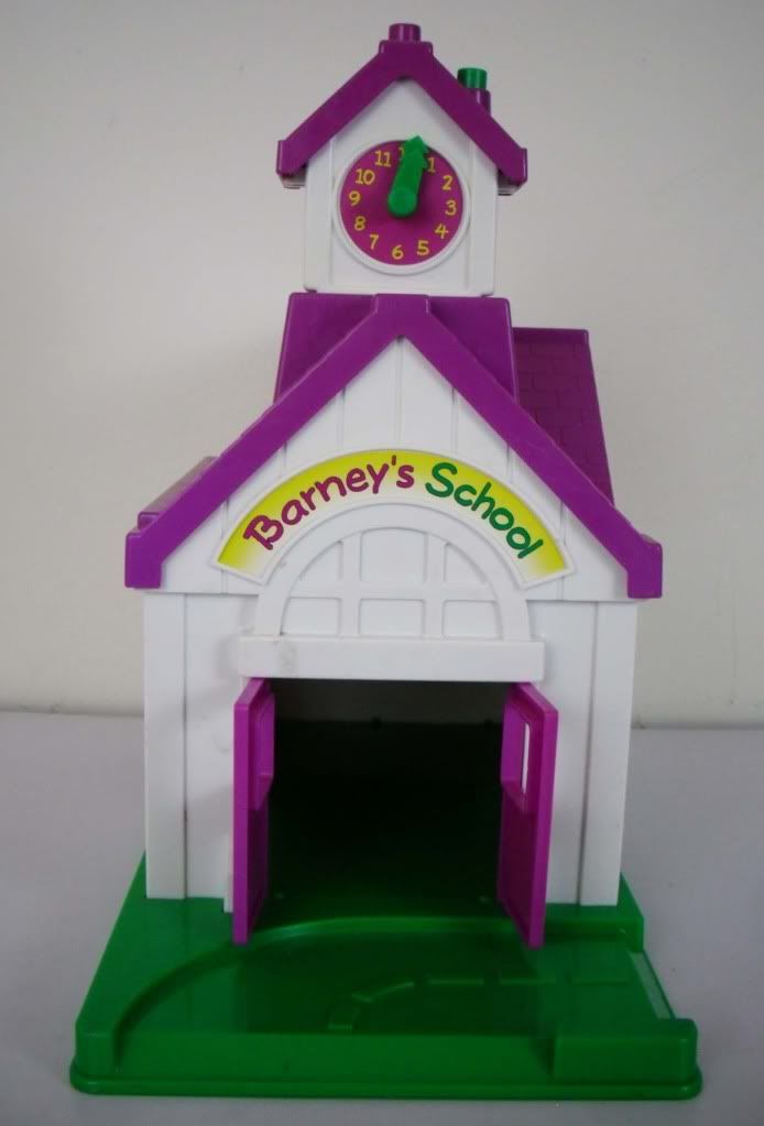 Barney the Dinosaur School House Playset Playhouse Toy